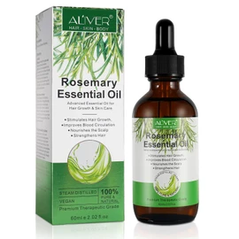 Rosemary Oil for Scalp and Hair, 100% Natural Pure Rosemary Essential Oil for Skin Care, Aromatherapy