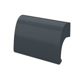 MS Fittings Balcony access Pull handle Patio door handle Deluxe - Aluminum - various colors - Anthracite - RAL 7016