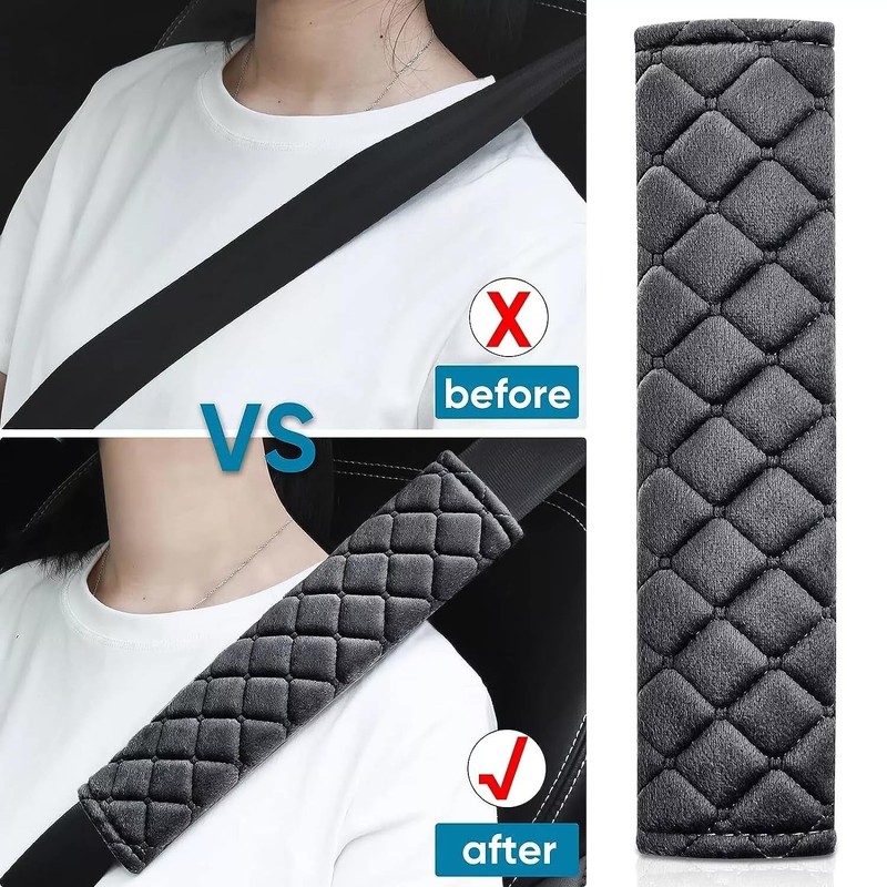4 PCS Car Seat Belt Pads Seat Belt Shoulder Strap