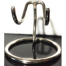 Chrome Urn Stand For 3 Inch Heart Shaped Pet Small Dog Cat Urns