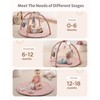 Blissful Diary Baby Play Gym Mat, Tummy Time Activity Mat