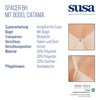 SUSA 7869-288 Women's Catania Skin Non-Padded Underwired Support Coverage Full