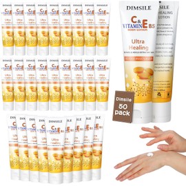 50 Pack Travel Size Body Lotion 1 Oz Dry Skin Moisturizer with Flip Cap for Extra Dry Skin, for Inns and Hotels Resorts, Airlines, Offices, Gyms and More