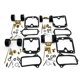 4-Pack Carburetor Carb Rebuild Repair Kits Replacement for Suzuki GS550 GS550E 1977 1978 1979