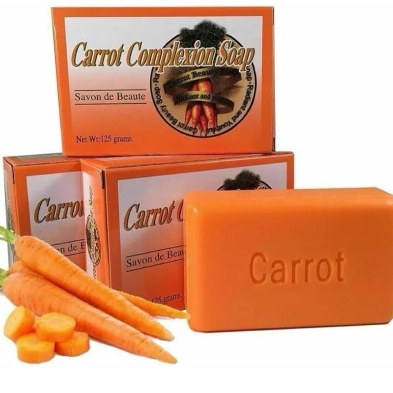 Carrot Complexion Soap x 3 Pcs Body Care