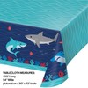 Shark Party Paper Tablecloth, 1 ct