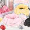 36 Pcs Spa Headband Wrist Washband Set, Face Wash Headband