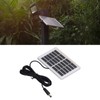 Solar Panel, 6V Solar Panel Lightweight Portable for Water Pumps