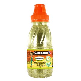 Glitter Gel 250ml Solvent Free Gold