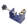 Pocket Hole Jig Kit Dowel System Set Woodwork Guides Joint