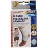 Best Sporting Fußgelenkbandage Elastik, Farbe: weiß, Größe L