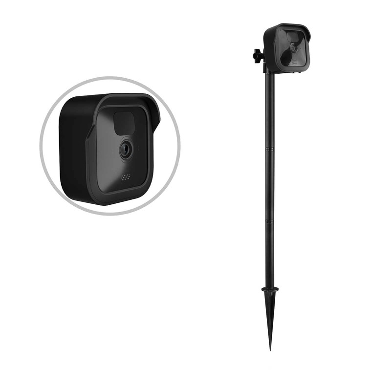 TIUIHU Spike Pole Mount Ground Stake with Protective Cover for