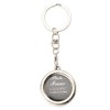 yaozeio Photo Frame Keychain Locket Keychains for Women Men Insert