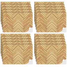 Flutesan 12 Pcs Miniature Dollhouse Wallpaper and Flooring Peel and Stick Mini DIY Self Adhesive Dollhouse Accessories 8.27 x 11.69 Inch (Twill)