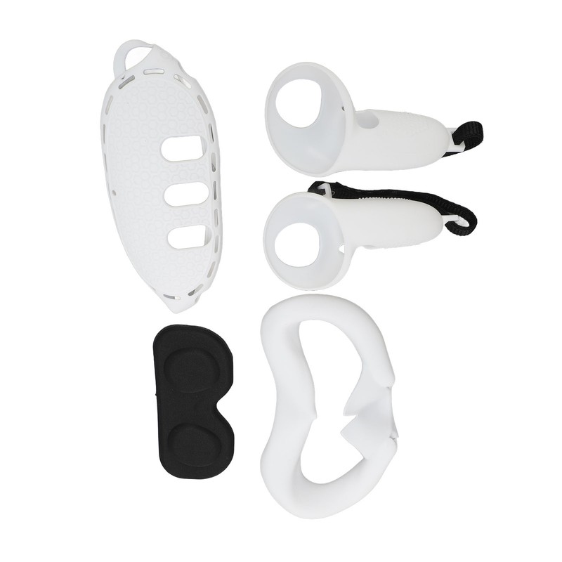 VR Glasses Silicone Cover Set Controller Grips Front Shell Headset
