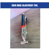 Door Hinge Adjustment Tool, Heavy Duty Hinges Gap Wrench, Easy