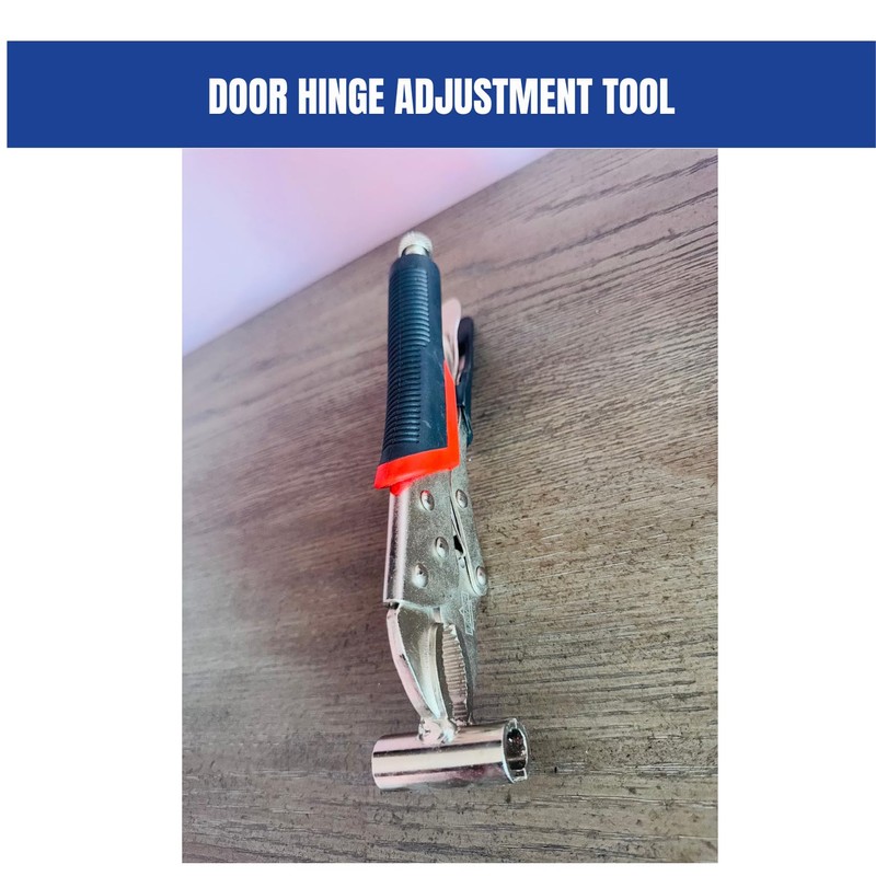 Door Hinge Adjustment Tool, Heavy Duty Hinges Gap Wrench, Easy