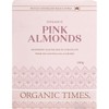 ORGANIC TIMES Pink Raspberry Dusted White Choc Almonds 130g