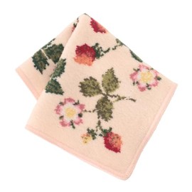 WEDGWOOD 000468-0001-01 Wedgwood Chenille Handkerchief, Wild Strawberry (Pink), Women's, Chenille, Approx. 9.8 inches (25 cm)