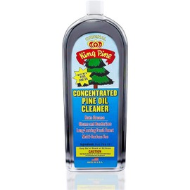 King Pine Concentrated Pine Oil Multi-Surface Cleaner Industrial Strength, Original Black, 16 oz