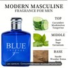 United Scents Blue Intense Eau de Parfum for Men, 3.4