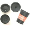 PMS FIREPROOF UTILITY POT STYLE ASHTRAY. 12 IN PVC COATED