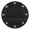 Fuel Door Cover Gas Tank Cap Lid Black Fit for
