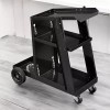 Chicago Electric 100 lb Rolling Steel Welding Cart Heavy Duty