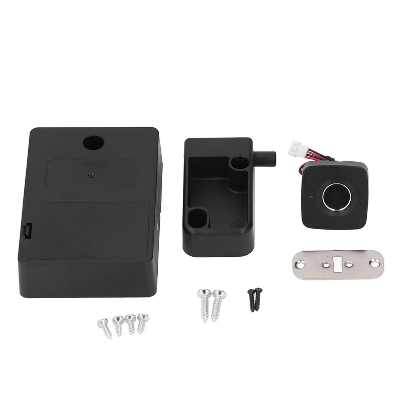 Fingerprint Cabinet Lock, 0.5 Seconds Quick Unlock, Embedded Intelligent Biometric