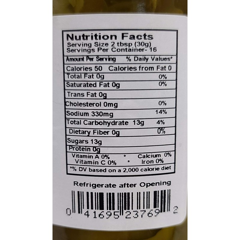 Todd Bosley's World Famous Sweet Winter Pickles (4 Pack)