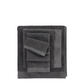 ESSENZA Connect Organic Hand Towel Plain Terry Towel Grey 50 x 100 cm