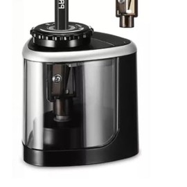 Sacapuntas con Deposito Escolar, Sacapuntas Eléctrico, Sacapuntas Rápido para Oficina, Profesional, Estudiantes y Hogar con Depósito para viruta. Sharpener para filo