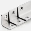 L Brackets, 4PCS Corner Brace Angle Bracket, Superior Stainless Steel