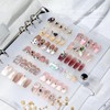 Clear Press on Nail Swatch Book Display Empty Fake Nail