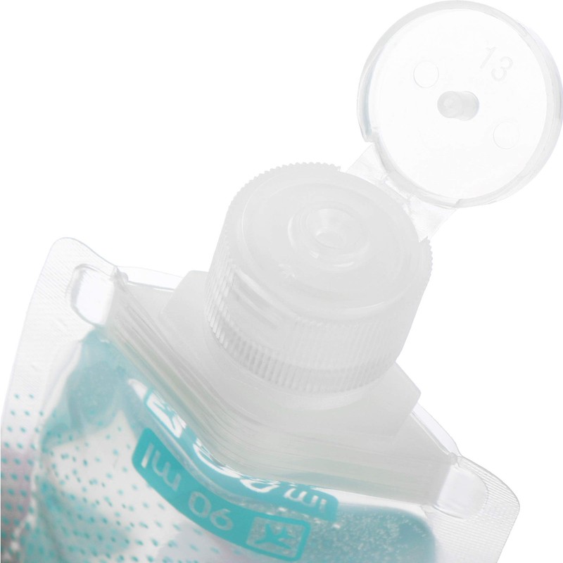 com-four® 4 x Travel Bottles for Filling 90 ml -