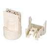 E14 Lamp Holder Plastic (PBT), Threaded Socket with Bracket, Socket