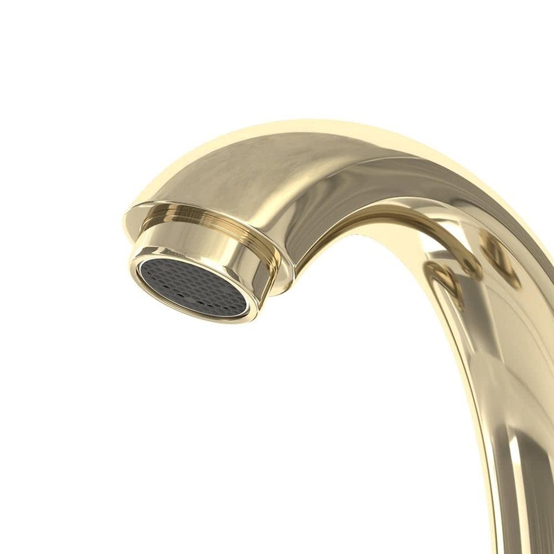 Builders 8 in. Widespread 2-Handle High-Arc Bathroom Faucet in Polished