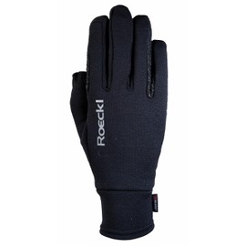 Roeckl Sports Winter Gloves, Weldon Unisex Riding Gloves, Touchscreen Compatible, black, 10.5