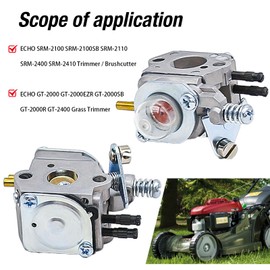 Carburetor for Echo SRM-2110 with Tune Up Kit Replacement for Echo PP-800 GT-2000 PE-2000 PPT-2100 PPF-2100 Trimmer Carb