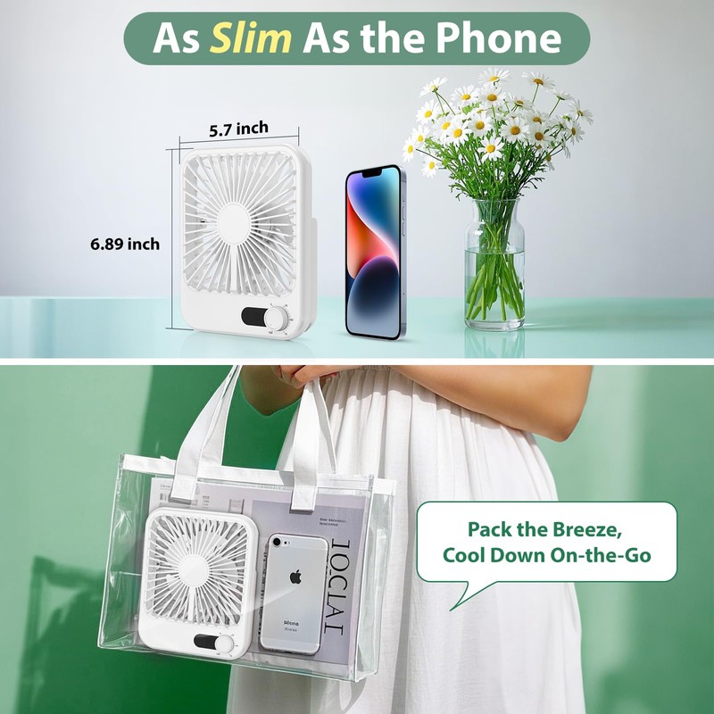 Portable Fan for Travel, Cruise Essentials Carnival 2025 for Cruise