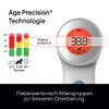 Braun No touch + touch thermometer with Age Precision, BNT400WE