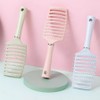 Red Asset Tangle-Free Hair Comb Anti-Tangle Brush 1+1+1, 1 piece, Blue+Green+Pink / 레드에셋 엉키지않는 헤어 빗 엉킴방지 브러쉬 1+1+1, 1개, 블루+그린+핑크