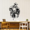Large Vinyl Wall Decal Special Forces Military Soldier Warrior Decor