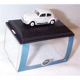 Oxford Volkswagen Beetle Lotus White vehicle 1:76 scale diecast model