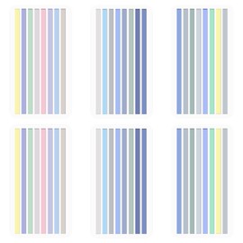 BAYTORY 960Pcs Transparent Highlighter Tape Reusable, Clear Sticky Tabs for Annotating Books, Long Highlighting Strips Page Markers Index Tabs, Sticky Notes Aesthetic Office School Supplies
