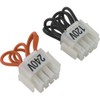 Pentair 42001-0105S 120/240-Volt Selector Plug Kit Replacement Pool and Spa