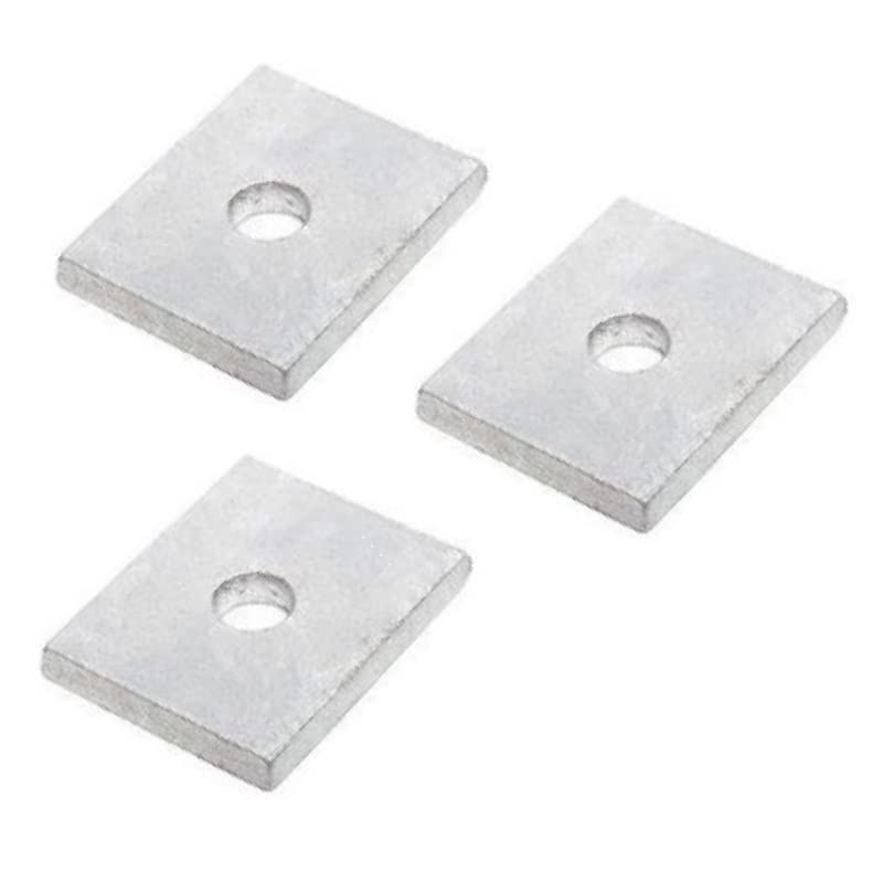 TERF M10 (10mm) Rectangular Plate Washer - Alloy Steel, Zinc,