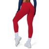 Aoxjox Workout Peach Contour Seamless Hidden Scrunch Butt Lift Leggings