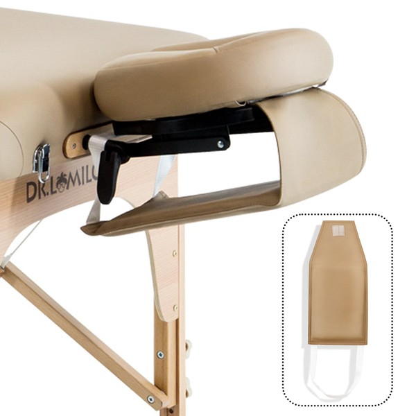 Dr.lomilomi Hanging Arm Rest Sling Board for Massage Table (Tan)