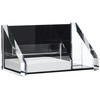 Wedo Butler 605101 Exclusive Acrylic 3 Compartments Memo Box with